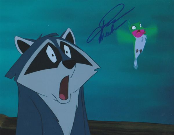 John Kassir autograph 8x10, Pocahontas, Meeko