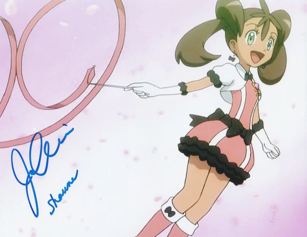 Jo Armeniox autograph 8x10, Pokemon, Shauna