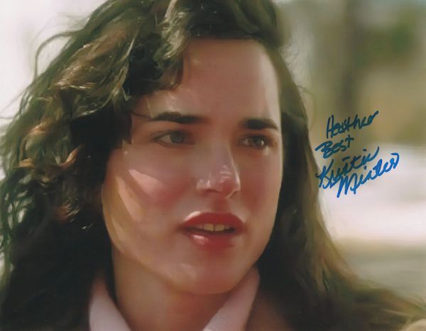 Kristin Minter autograph 8x10, Home Alone movie, Heather