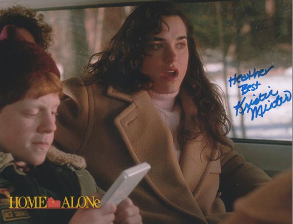 Kristin Minter autograph 8x10, Home Alone movie