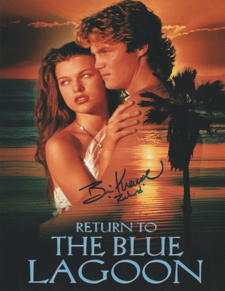 Brian Krause autograph 8x10, Return To The Blue Lagoon, Richard