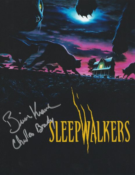 Brian Krause autograph 8x10, Sleepwalkers movie, Charles Brady