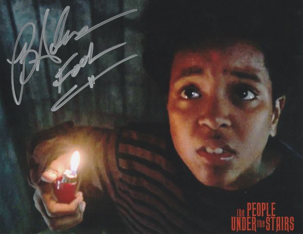 Brandon Adams autograph 8x10, The People Under the Stairs movie, Fool