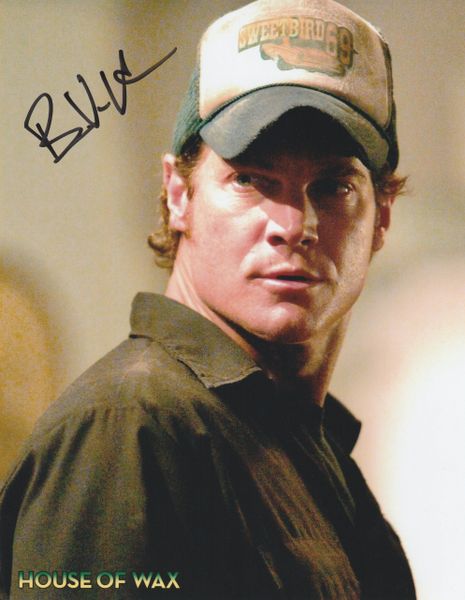 Brian Van Holt autograph 8x10, House of Wax