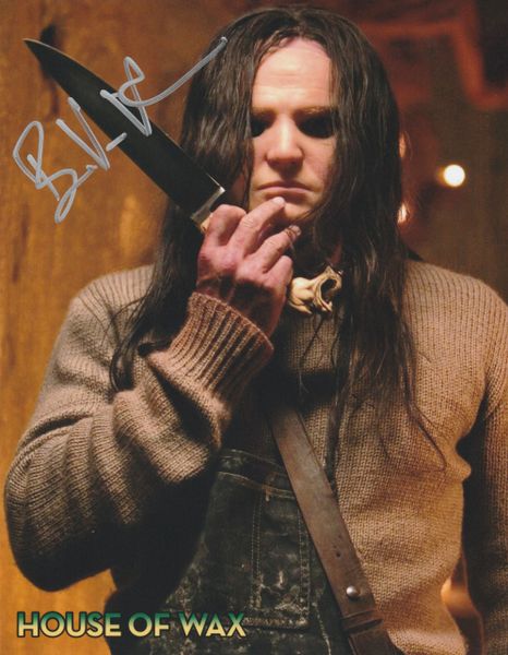 Brian Van Holt autograph 8x10, House of Wax movie