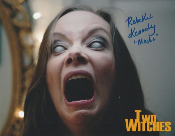 Rebekah Kennedy autograph 8x10, Two Witches, Masha