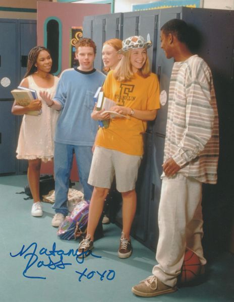 Natanya Ross autograph 8x10, The Secret World of Alex Mack show