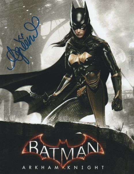 Ashley Greene autograph 8x10, Batman Arkham Knight