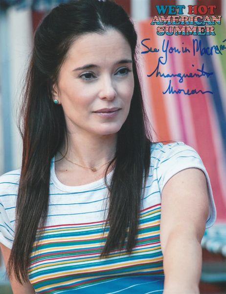 Marguerite Moreau autograph 8x10, Wet Hot American Summer, cool quote