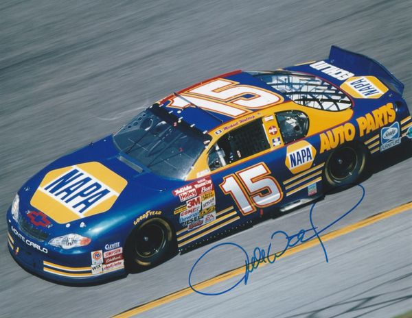 Michael Waltrip autograph 8x10