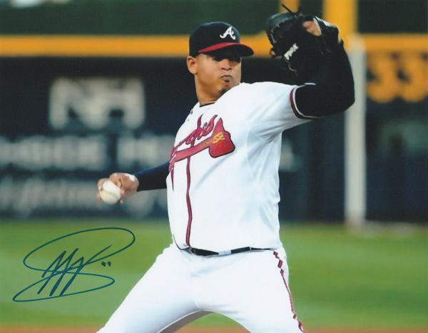 Jair Jurrjens autograph 8x10, Atlanta Braves #49