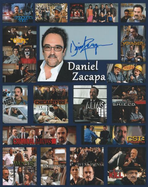 Daniel Zacapa autograph 8x10