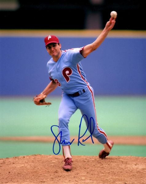 Shane Rawley autograph 8x10, Philadelphia Phillies