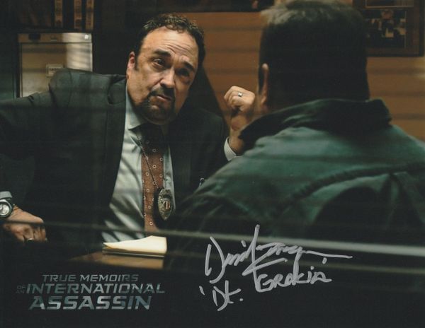 Daniel Zacapa autograph 8x10, True Memoirs of an International Assassin, Dt. Garcia