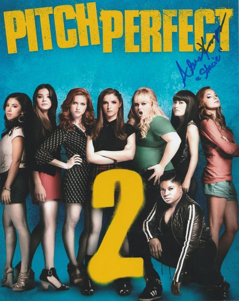 Alexis Knapp autograph 8x10, Pitch Perfect 2, Stacie inscription