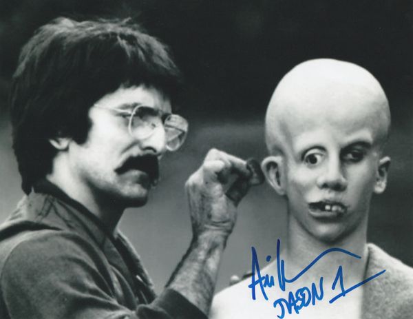 Ari Lehman autograph 8x10, Friday the 13th movie, Jason 1 inscription