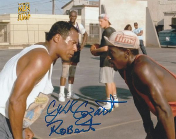 Cylk Cozart autograph 8x10, White Men Can't Jump, Robert