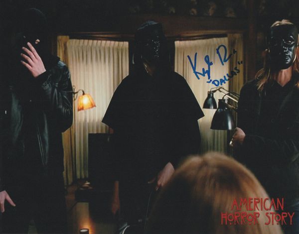 Kyle Davis autograph 8x10, American Horror Story: Murder House, Dallas inscription