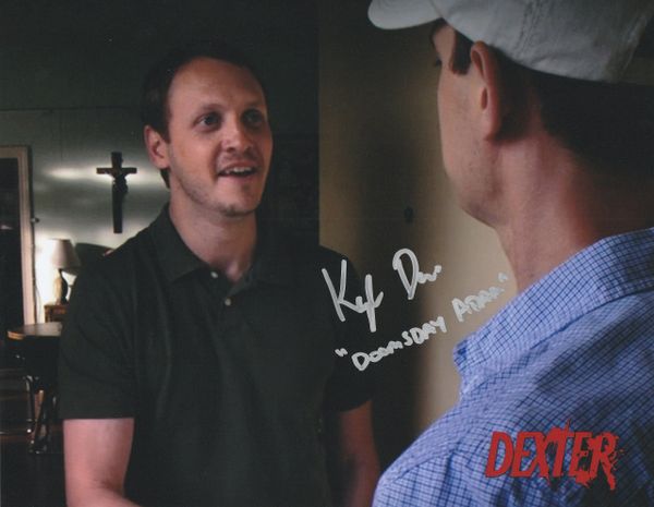 Kyle Davis autograph 8x10, Dexter, Doomsday Adam