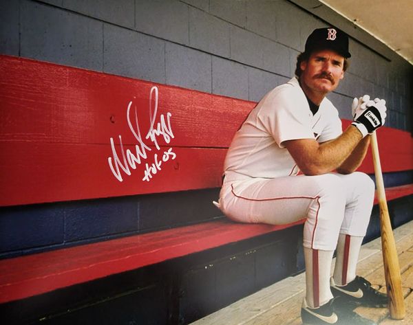 Wade Boggs autogra 11x14, Boston Red