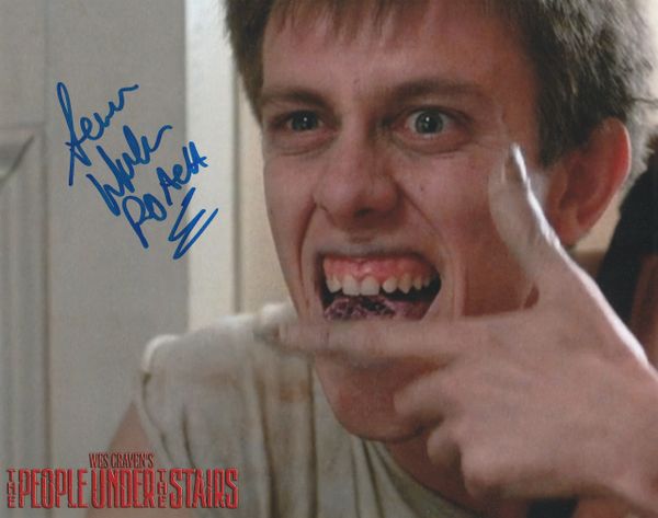 Sean Whalen autograph 8x10, Wes Craven's The People Under the Stairs, Roach