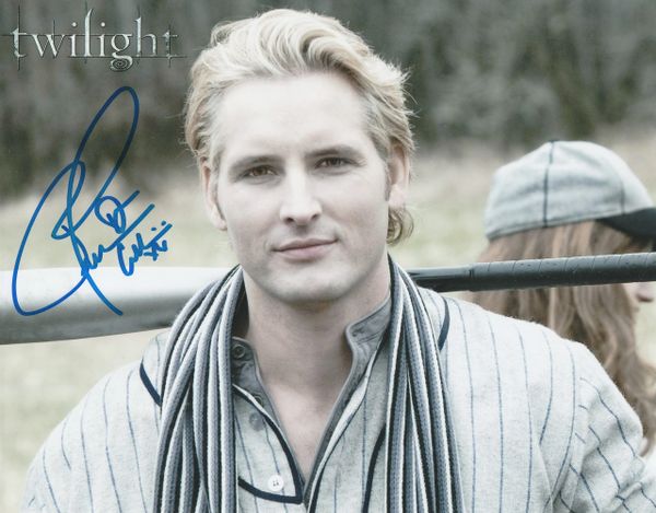 Peter Facinelli autograph 8x10, Twilight movie series, Dr. Cullen inscription