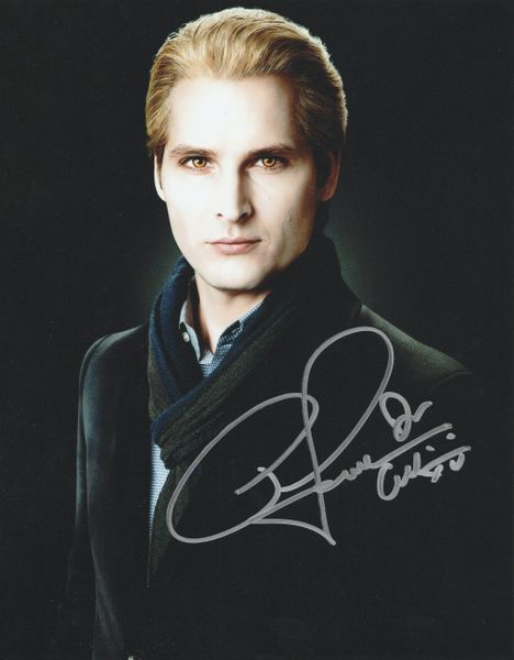 Peter Facinelli autograph 8x10, Twilight movies, character inscription