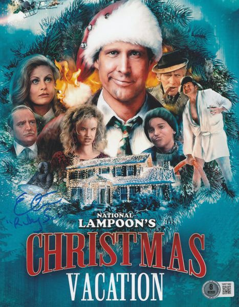 Ellen Latzen autograph 8x10, Christmas Vacation, character name, Beckett Witness