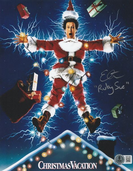 Ellen Latzen autograph 8x10, National Lampoon's Christmas Vacation, character name, Beckett Witness