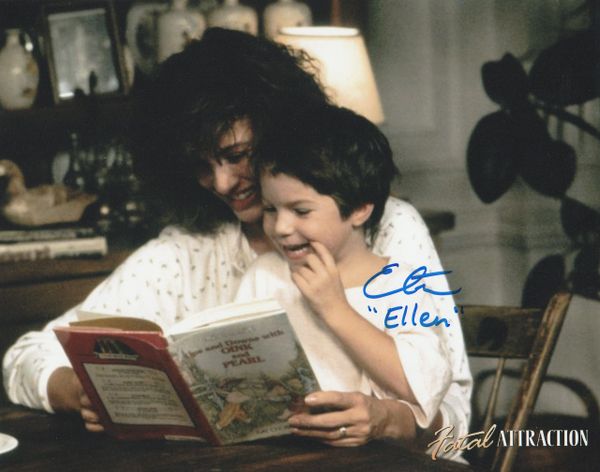 Ellen Latzen autograph 8x10, Fatal Attraction, character inscription