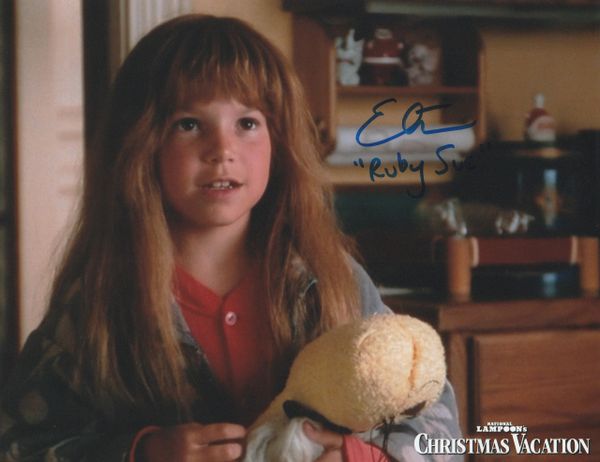 Ellen Latzen autograph 8x10, National Lampoon's Christmas Vacation, Ruby Sue