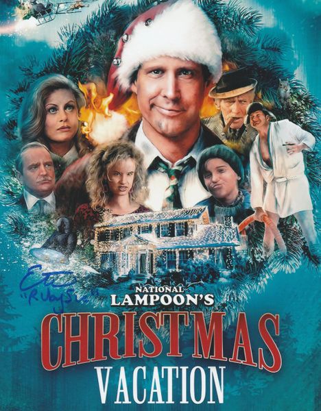 Ellen Latzen autograph 8x10, Christmas Vacation, Ruby Sue inscription