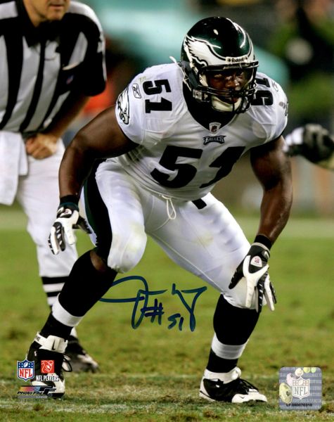 Joe Mays autograph 8x10, Philadelphia Eagles