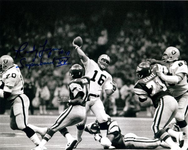 Randy Logan autograph 8x10, Philadelphia Eagles, Super Bowl XV