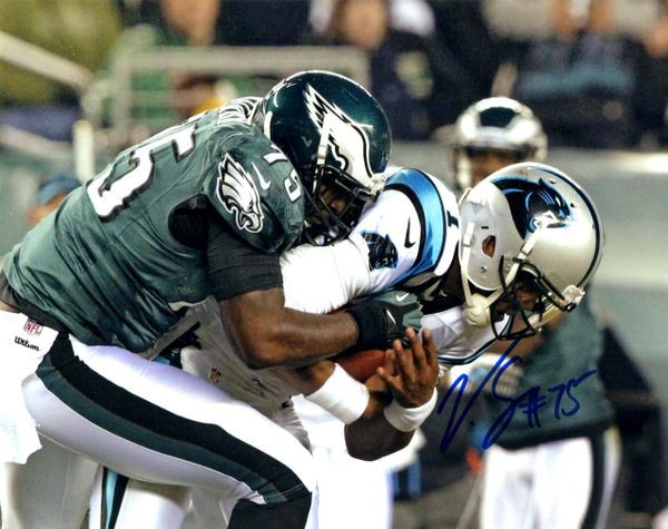 Vinny Curry autograph 8x10, Philadelphia Eagles