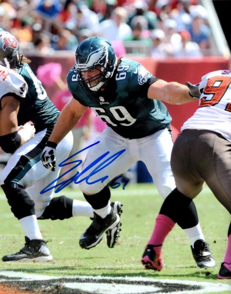 Evan Mathis autograph 8x10, Philadelphia Eagles