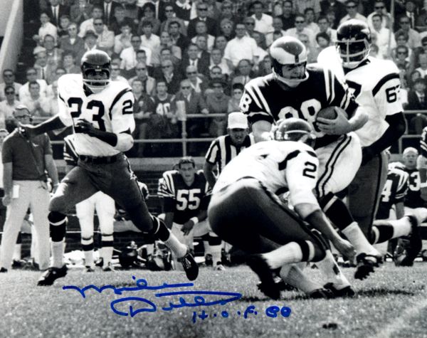 Mike Ditka autograph 8x10, Philadelphia Eagles, HOF 88