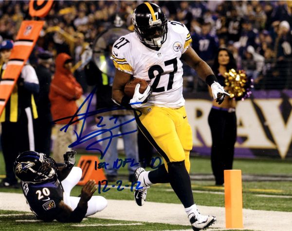 Jonathan Dwyer autograph 8x10, Pittsburgh Steelers, RARE inscrip