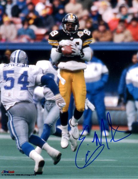 Yancey Thigpen autograph 8x10, Pittsburgh Steelers