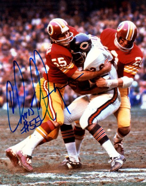 Chris Hanburger Autographed Signed 8X10 Washington Redskins Photo -  Autographs