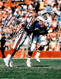 Joe DeLamielleure Buffalo Bills AUTO Signed 8x10 Photo HOF Michigan State