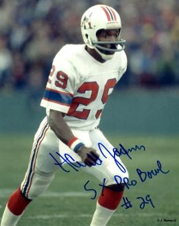 Harold Jackson autograph 8x10, New England Patriots, 5x Pro Bowl