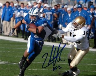 Chad Hall autograph 8x10, Air Force, AF1 inscription