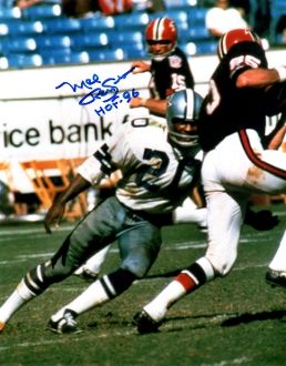 Mel Renfro autograph 8x10, Dallas Cowboys, HOF 96