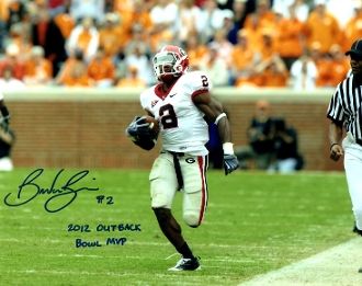 Brandon Boykin autograph 8x10, Georgia, cool inscrip