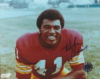 Mike Bass autograph 8x10, Washington Redskins