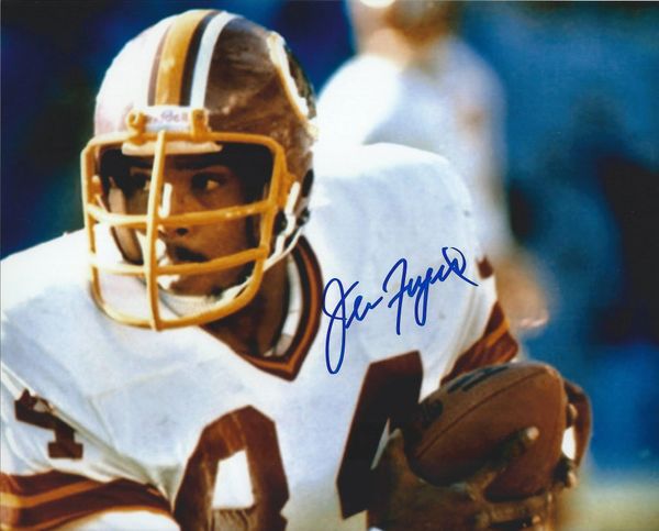 Jean Fugett autograph 8x10, Washington Redskins
