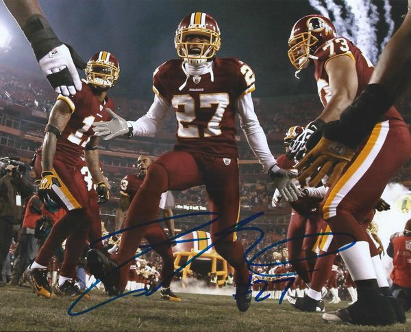 Fred Smoot autograph 8x10, Washington Redskins