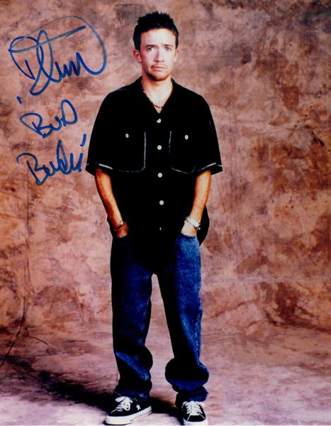 David Faustino, autgraphed 8x10, Married with Children, Bud Bundy inscription