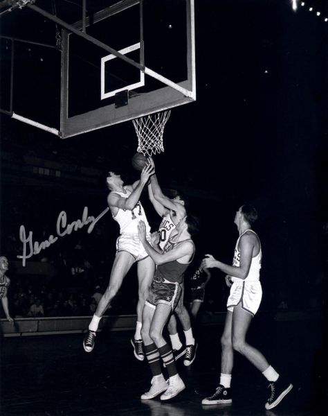 Gene Conley, autographed 8x10, Boston Celtics